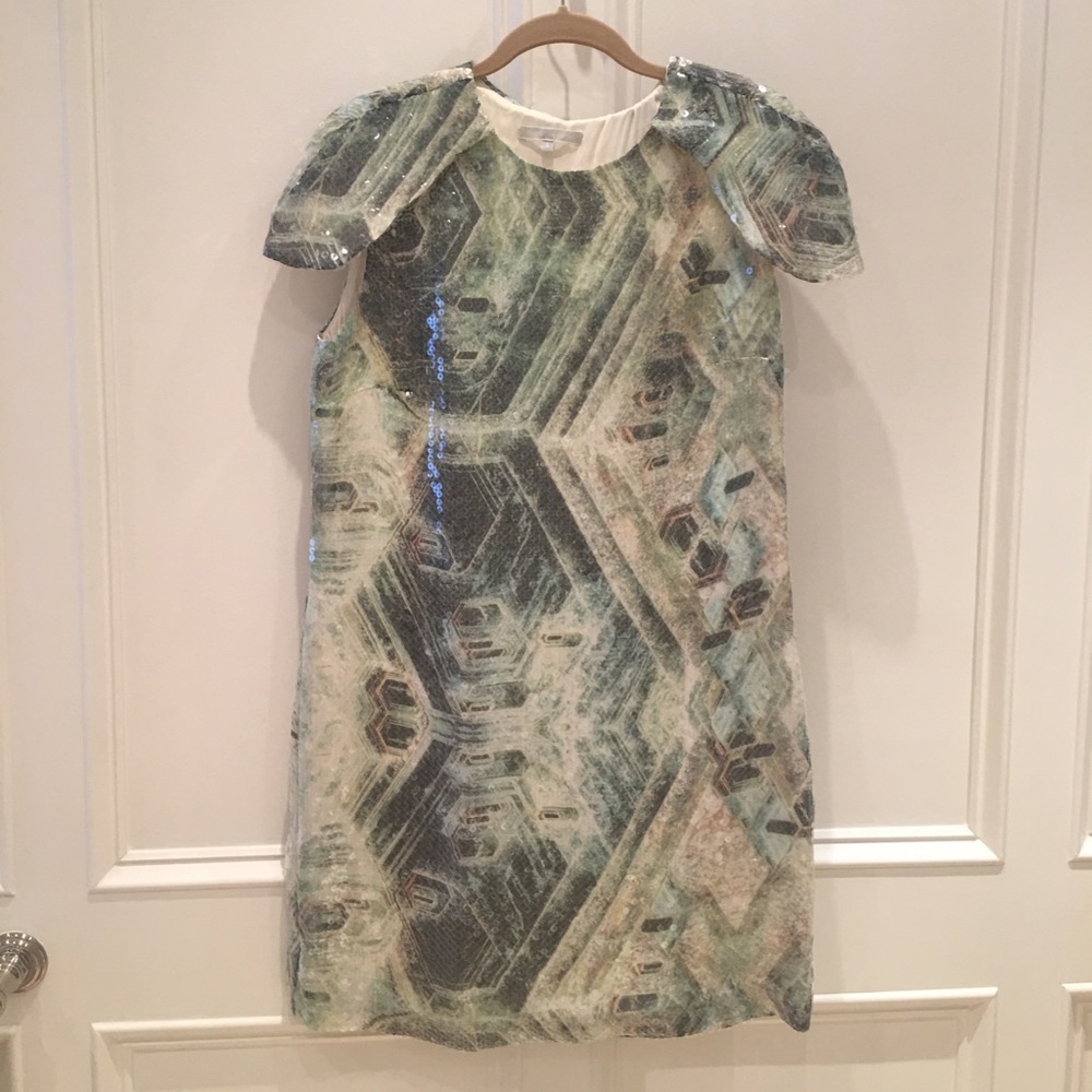 Christian Cota glittery dress